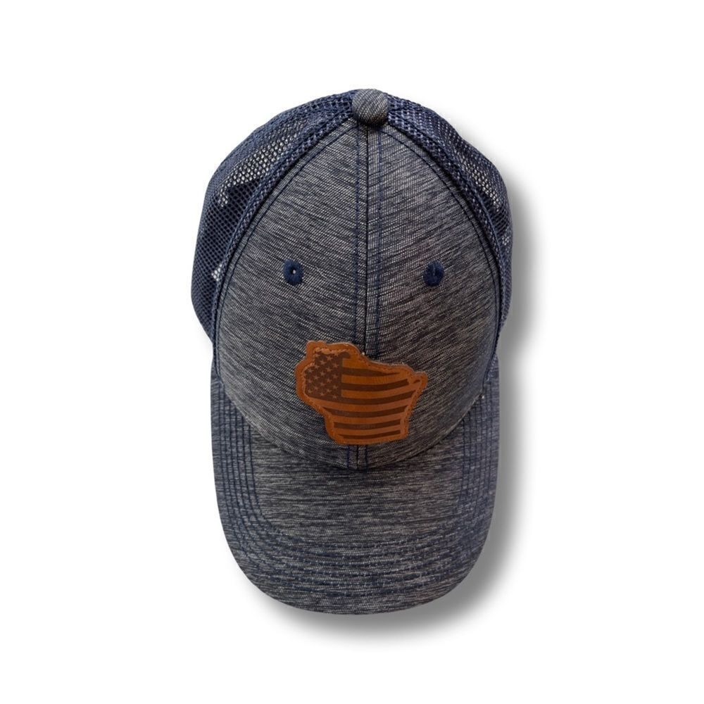 Legacy Adults' Patriotic Favorite State Wisconsin Trucker Hat • OSFM